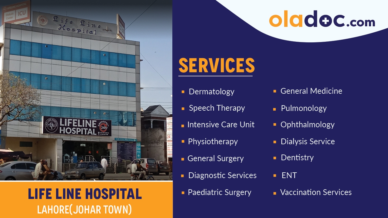 Services Offered by Life Line Hospital Lahore
